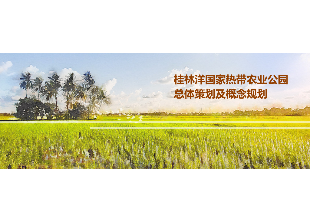 生态综合热带风情农业文化园区总体规划设计