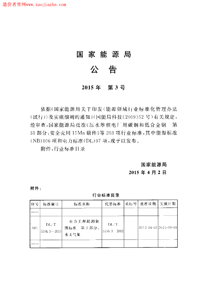 DL/T 5156.3-2015 标准预览