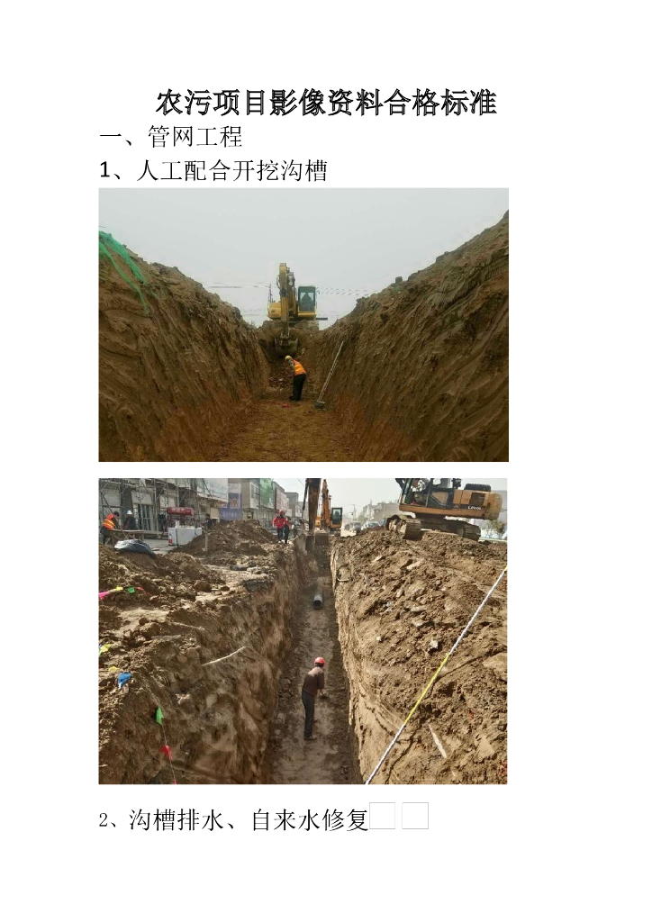农村污水epc项目工艺流程影像资料