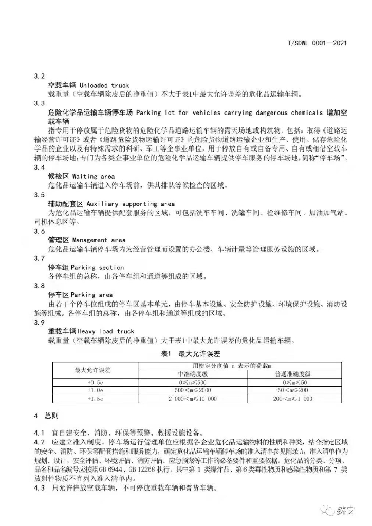 T/SDWL 0001-2021 标准预览