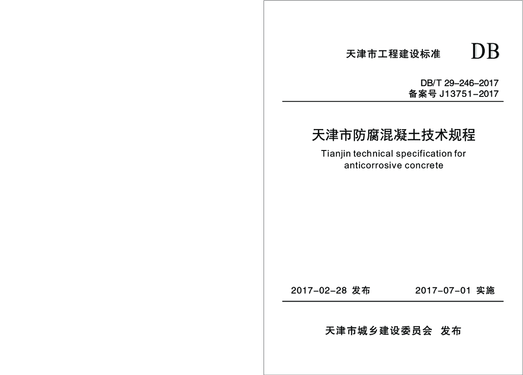 DB/T 29-246-2017 标准预览