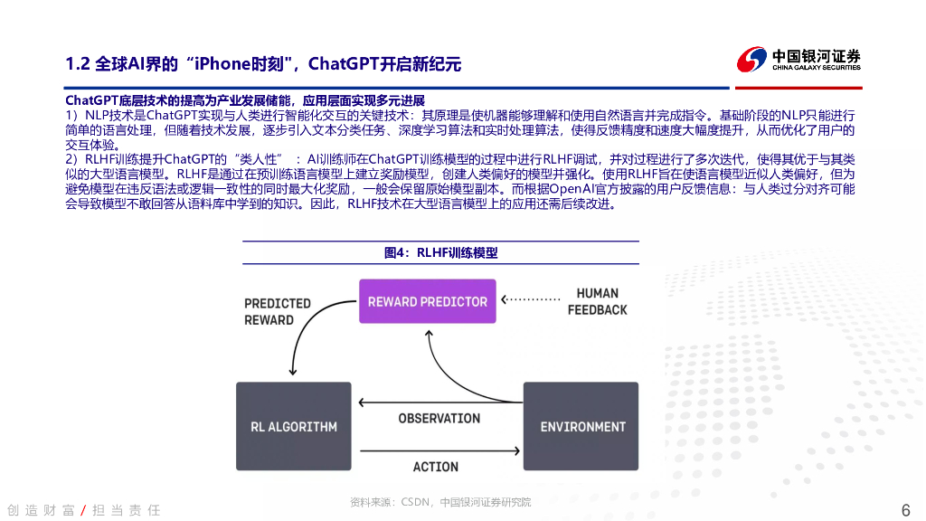 中国银河：计算机行业2023年中期策略报告：跨越奇点，人工智能全景投资框架_第6页
