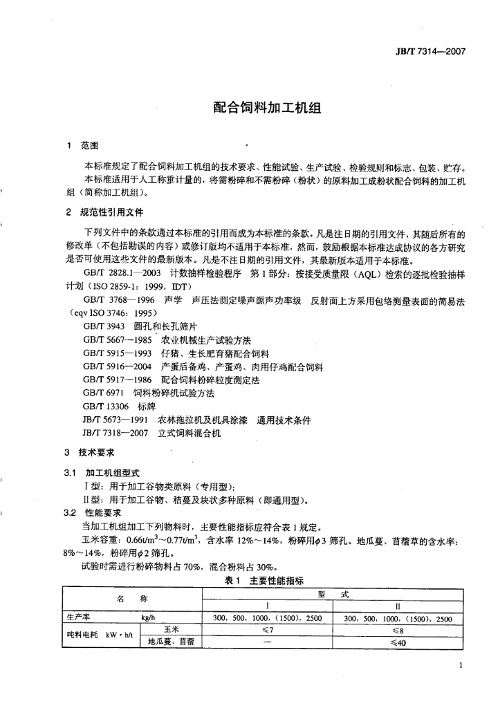 JB/T 7314-2007 标准预览
