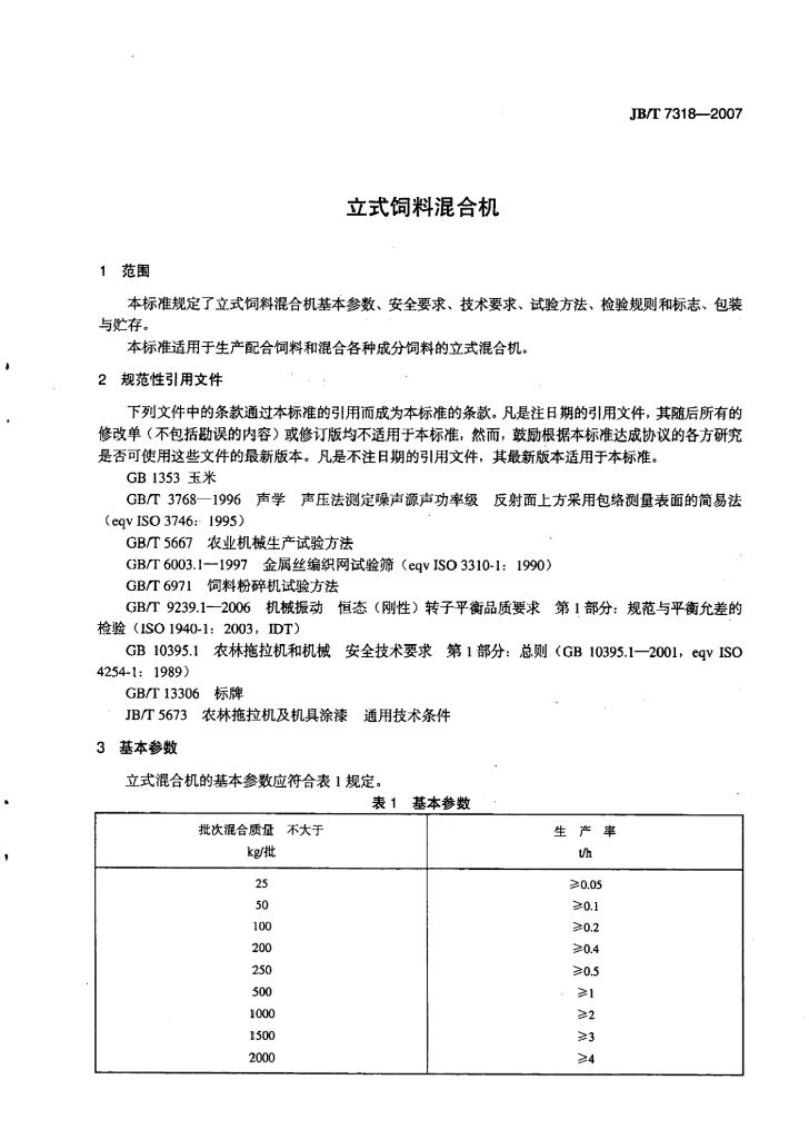 JB/T 7318-2007 标准预览