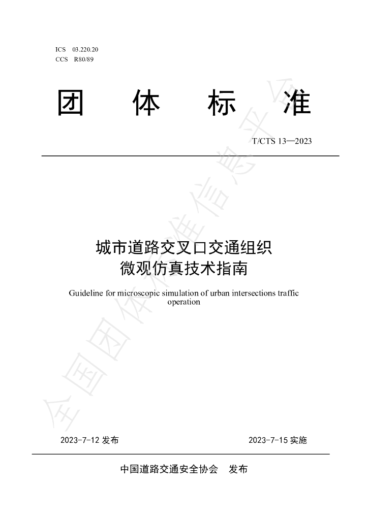 T/CTS 13-2023 标准预览