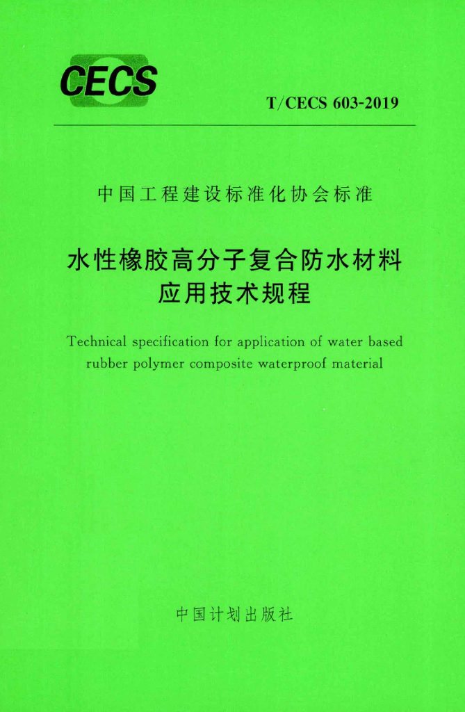 T/CECS 603-2019 标准预览