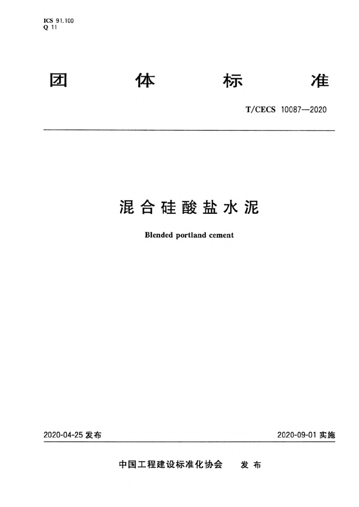 T/CECS 10087-2020 标准预览