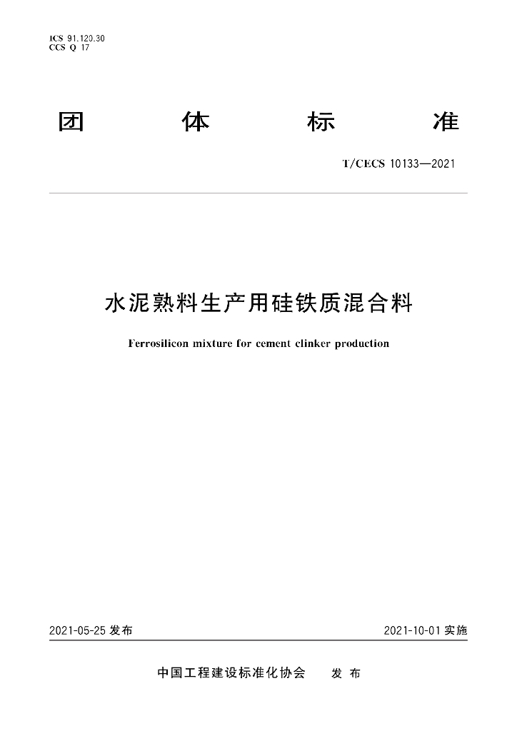 T/CECS 10133-2021 标准预览