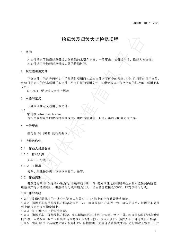 T/QGCML 1007-2023 标准预览