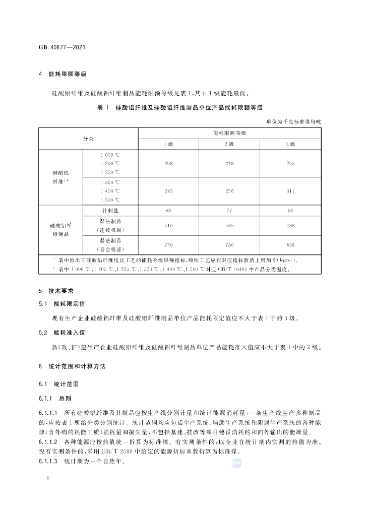 GB 40877-2021 标准预览
