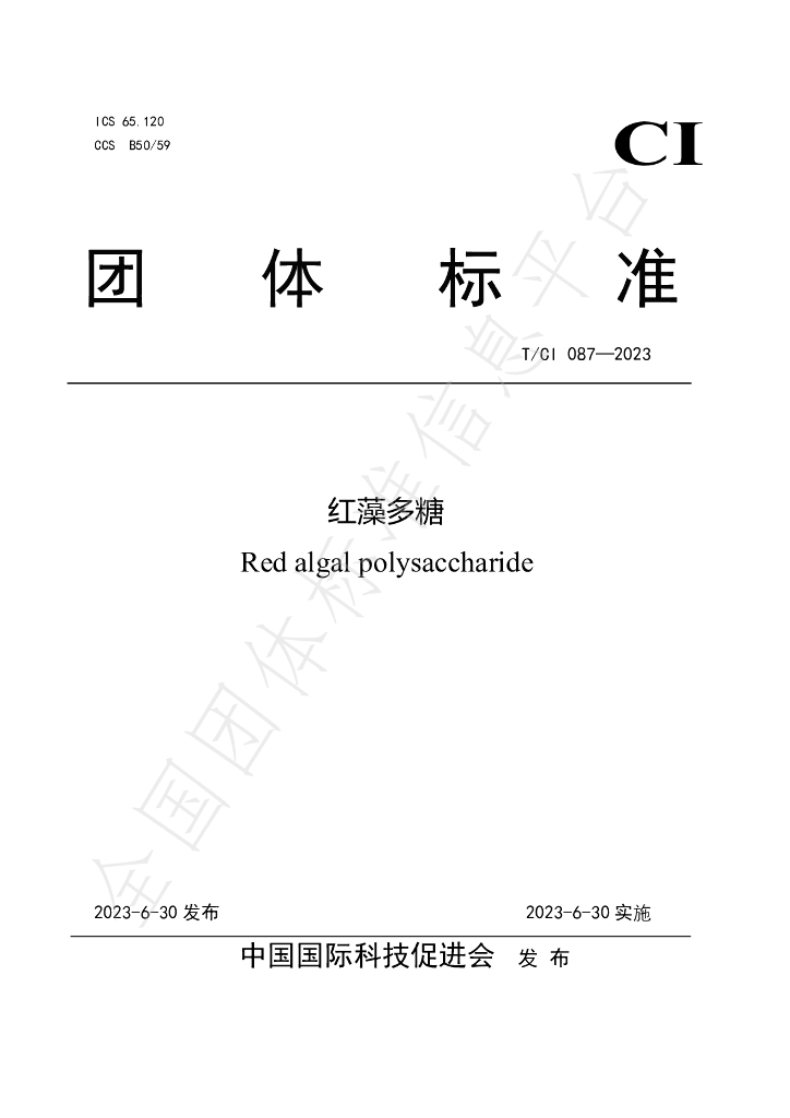 T/CI 087-2023 标准预览