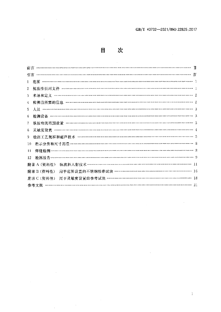 GB/T 40732-2021 标准预览