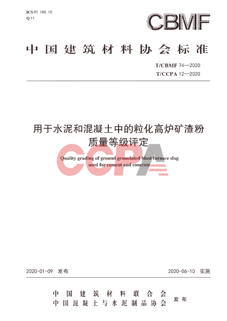 T/CCPA 12-2020 标准预览