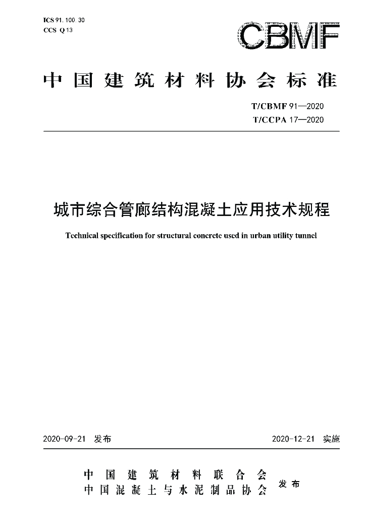 T/CBMF 91-2020 标准预览