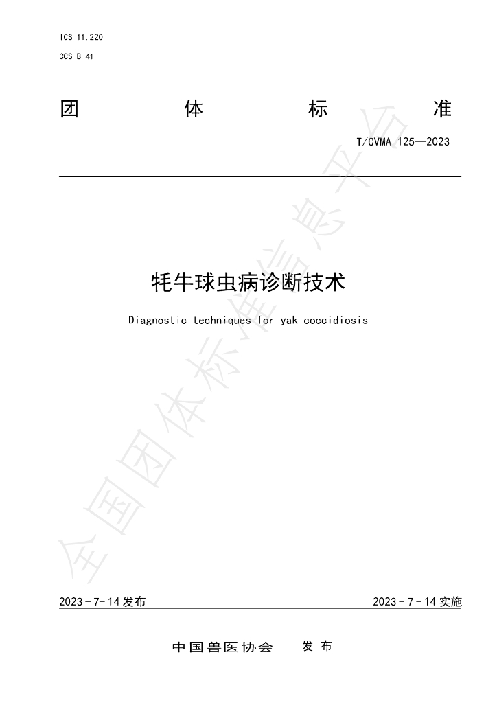 T/CVMA 125-2023 标准预览