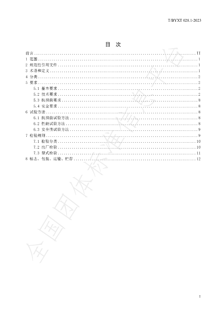 T/BYXT 028-2023 标准预览