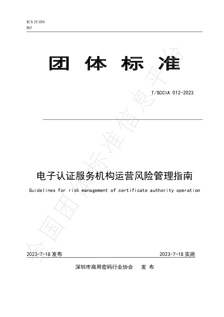 T/SCCIA 012-2023 标准预览