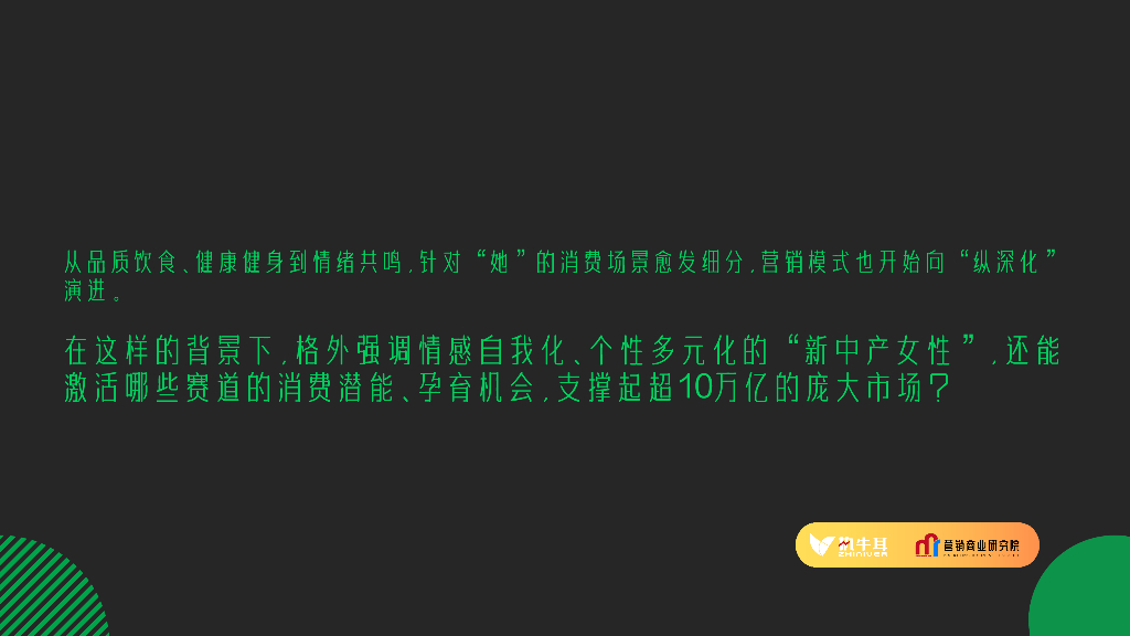 营销商业研究院：“新中产女性”消费洞察——哪些赛道还能掘金“她经济”？_第3页