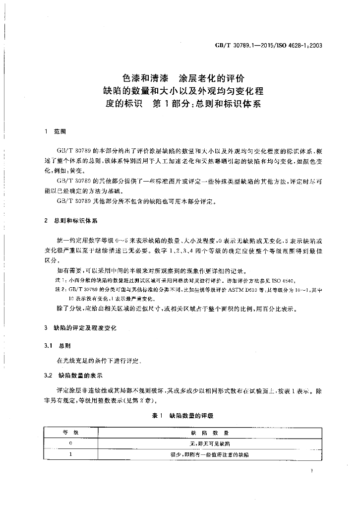 GB/T 30789.1-2015 标准预览