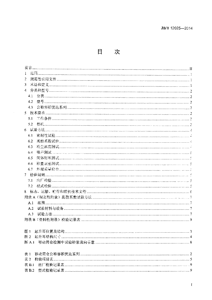 JB/T 12025-2014 标准预览