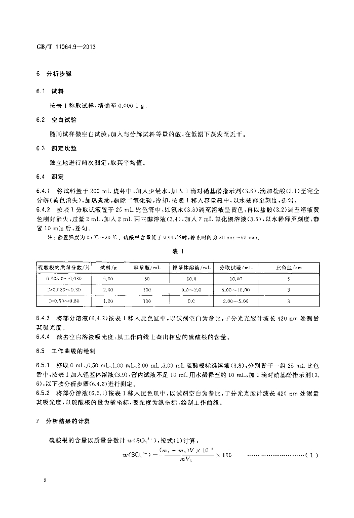 GB/T 11064.9-2013 标准预览