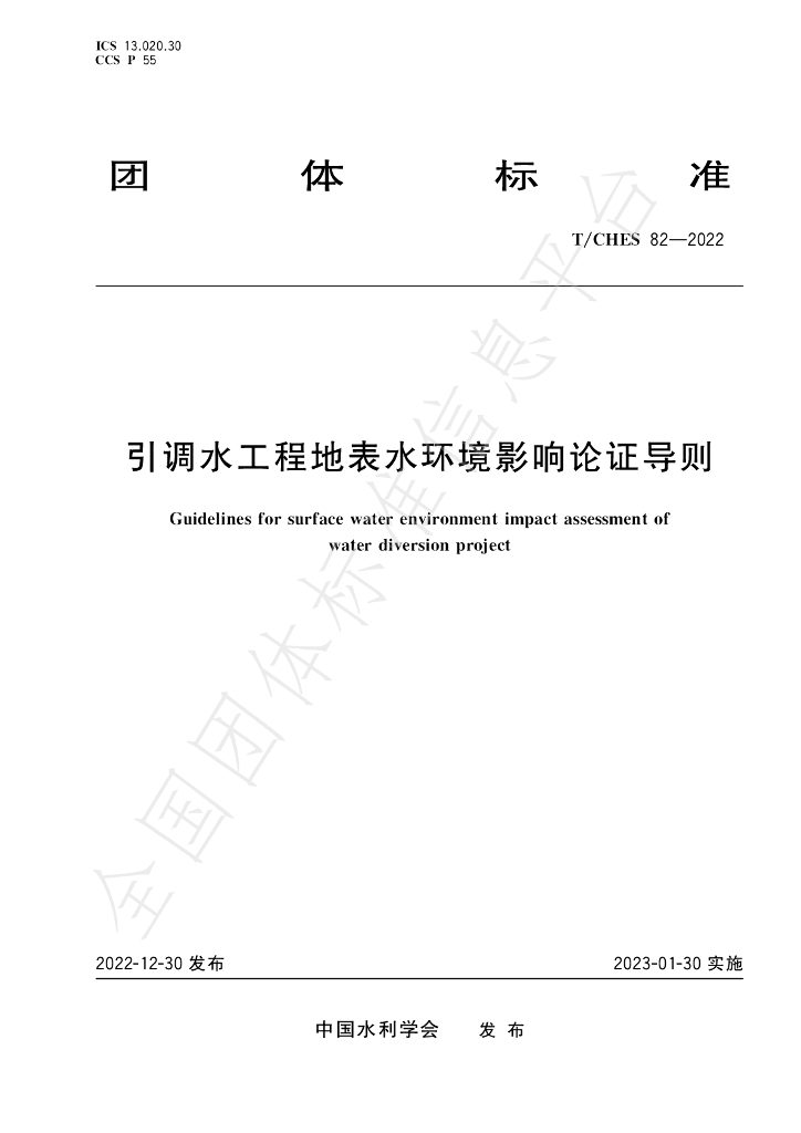 T/CHES 82-2022 标准预览