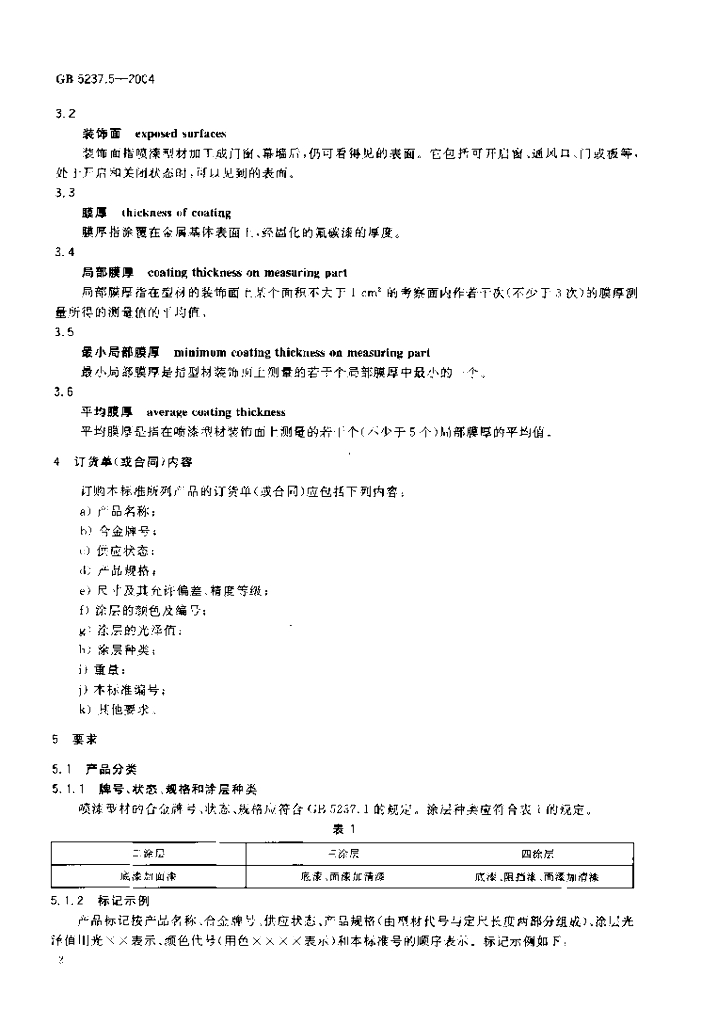 GB 5237.5-2004 标准预览