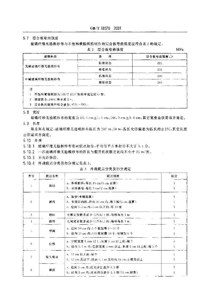 GB/T 18370-2001 标准预览