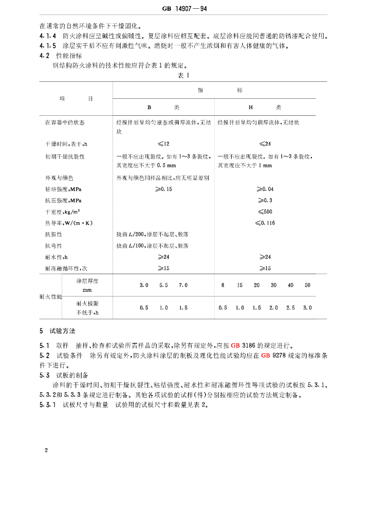 GB 14907-1994 标准预览