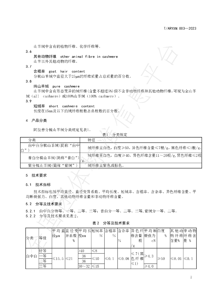 T/ARYXH 003-2023 标准预览