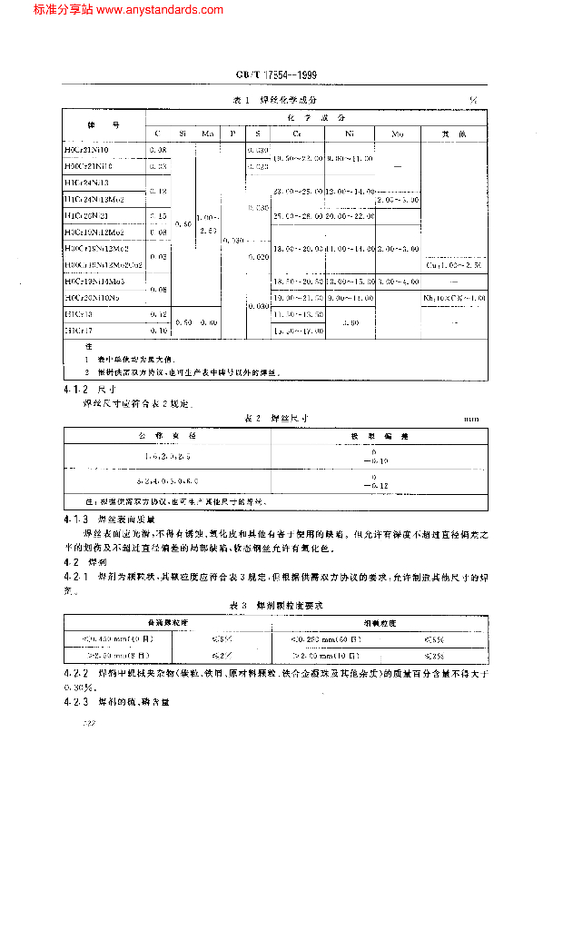 GB/T 17854-1999 标准预览