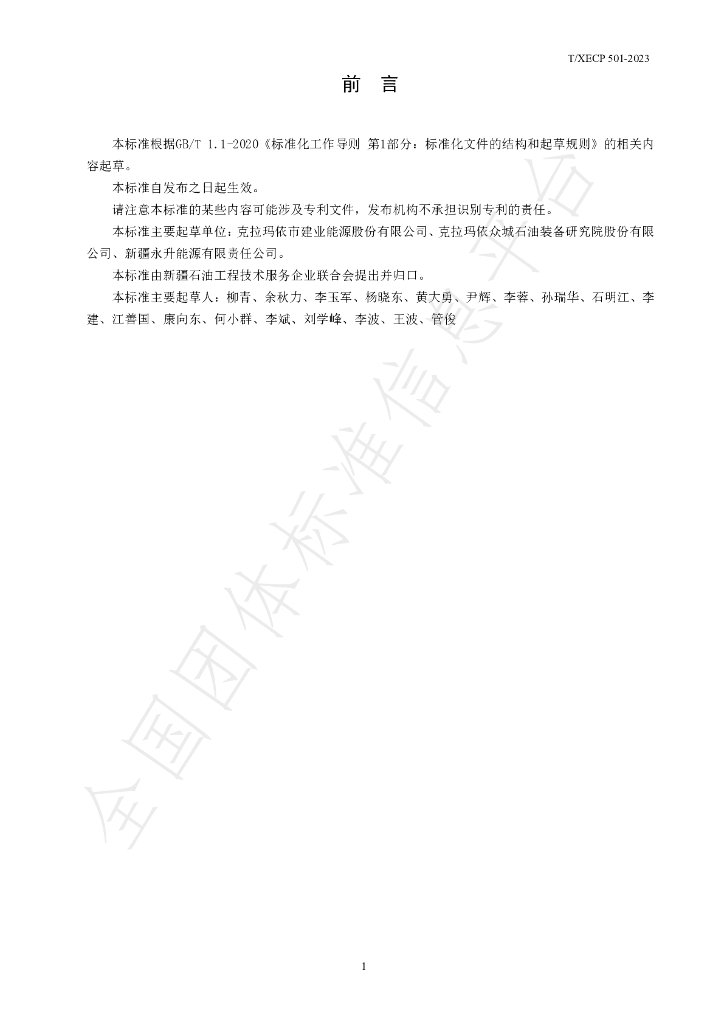 T/XECP 501-2023 标准预览