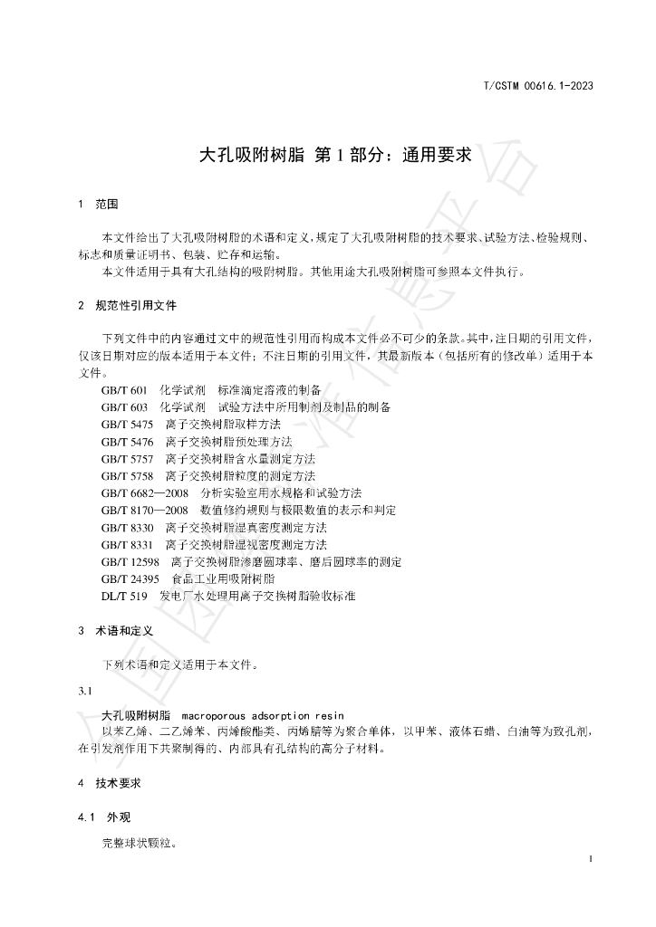 T/CSTM 00616.1-2023 标准预览