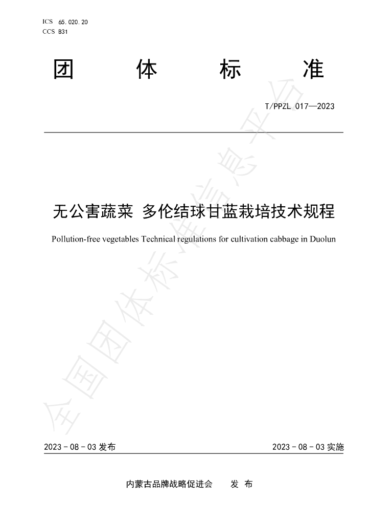 T/PPZL 017-2023 标准预览