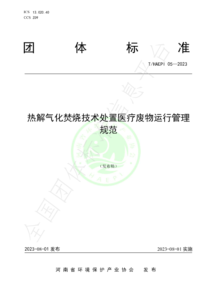 T/HAEPI 05-2023 标准预览