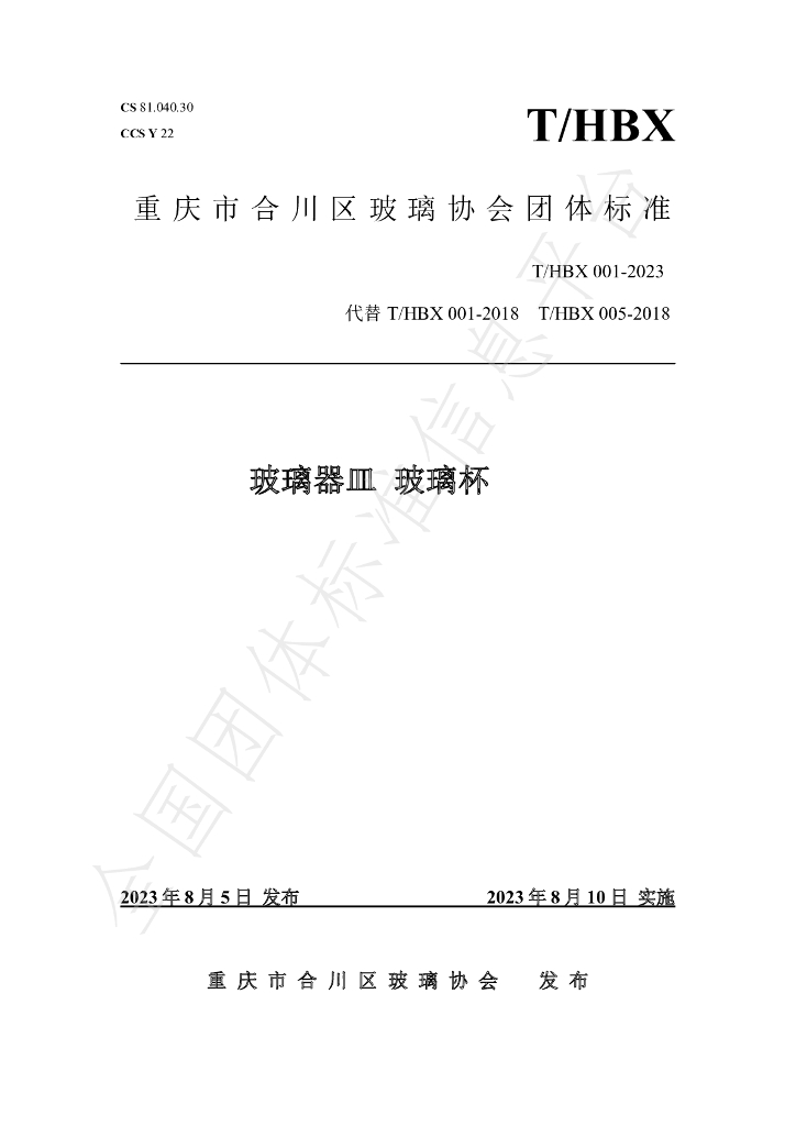 T/HBX 001-2023 标准预览