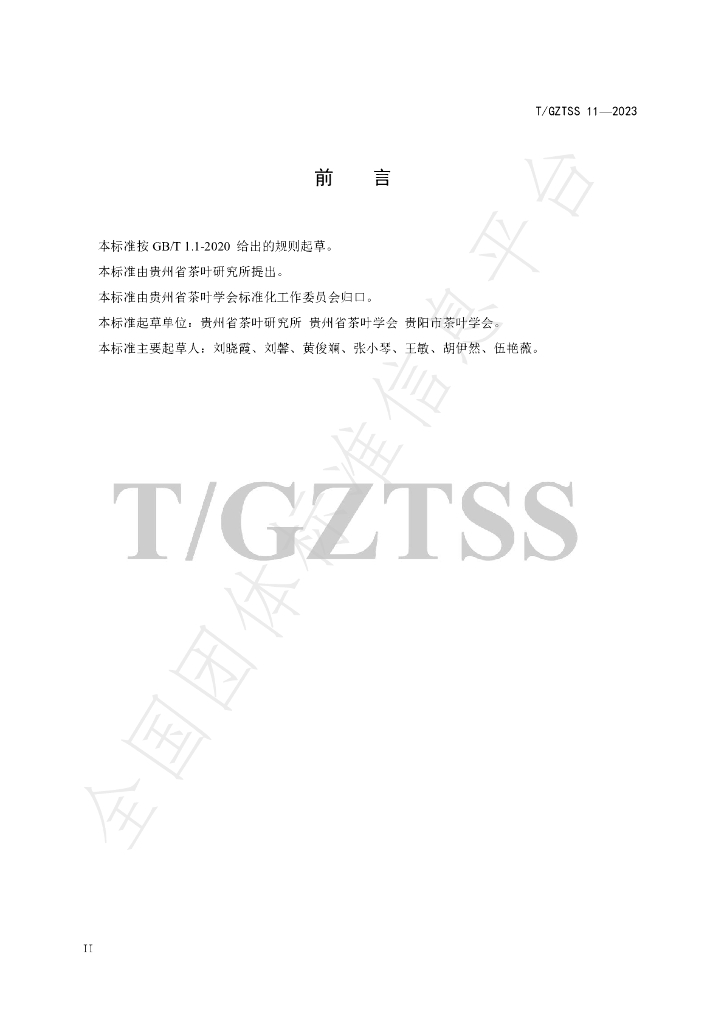 T/GZTSS 11-2023 标准预览