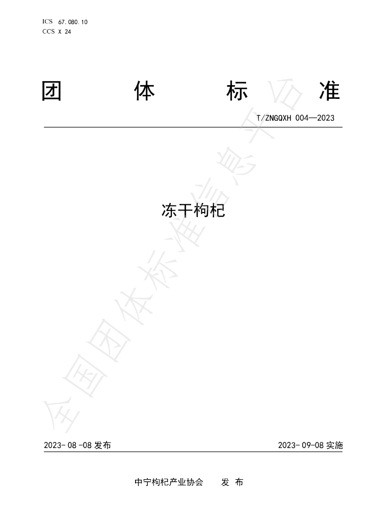 T/ZNGQXH 004-2023 标准预览