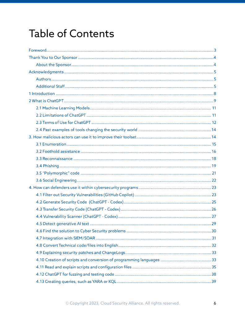 CSA：ChatGPT的安全影响（英文版）_第6页
