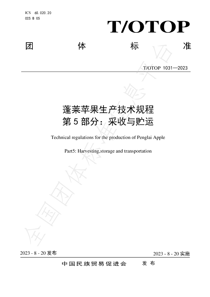 T/OTOP 1031-2023 标准预览