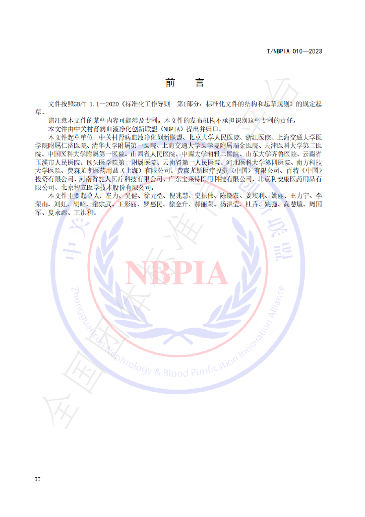 T/NBPIA 010-2023 标准预览