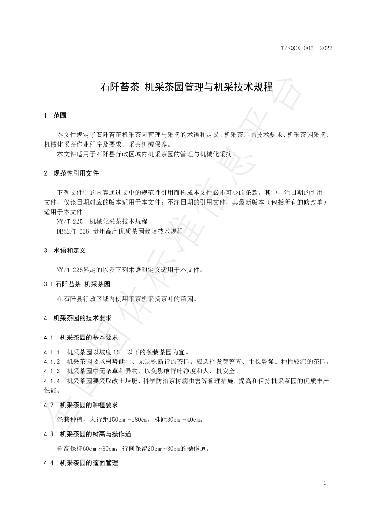 T/SQCX 006-2023 标准预览