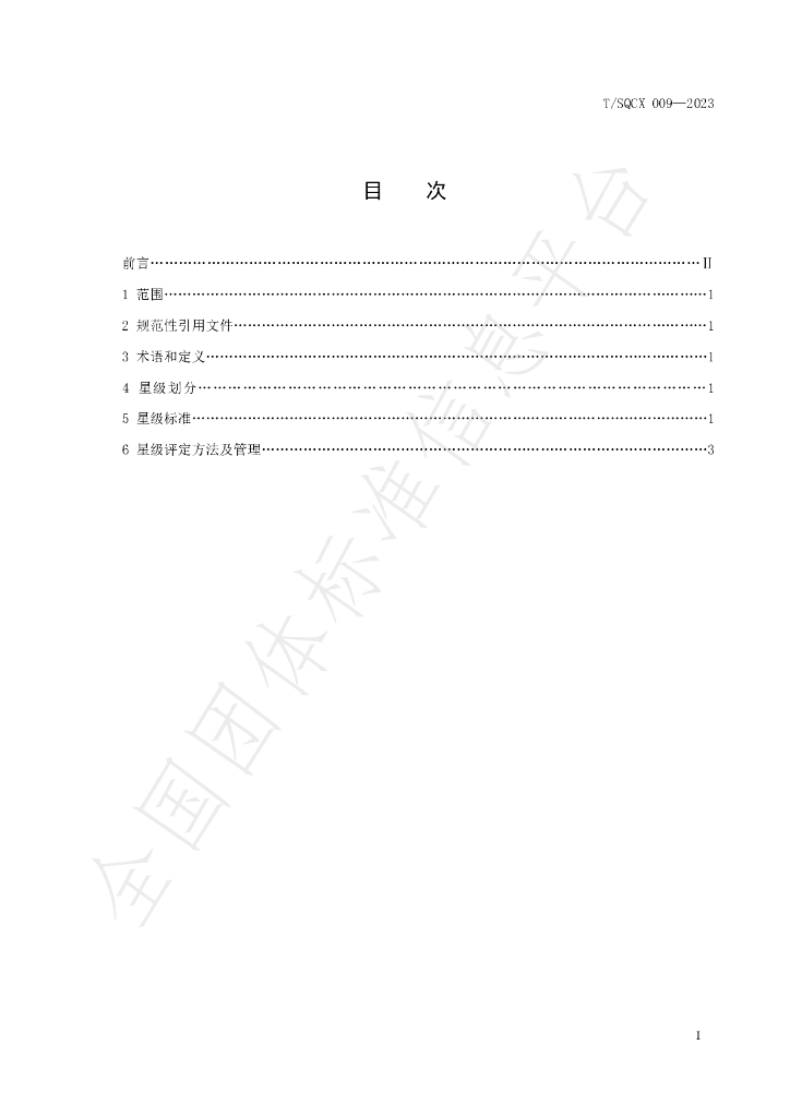 T/SQCX 009-2023 标准预览