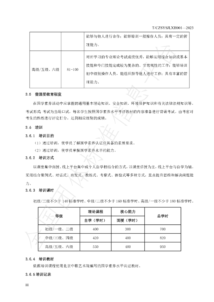 T/CZSYSJLXH 001-2023 标准预览