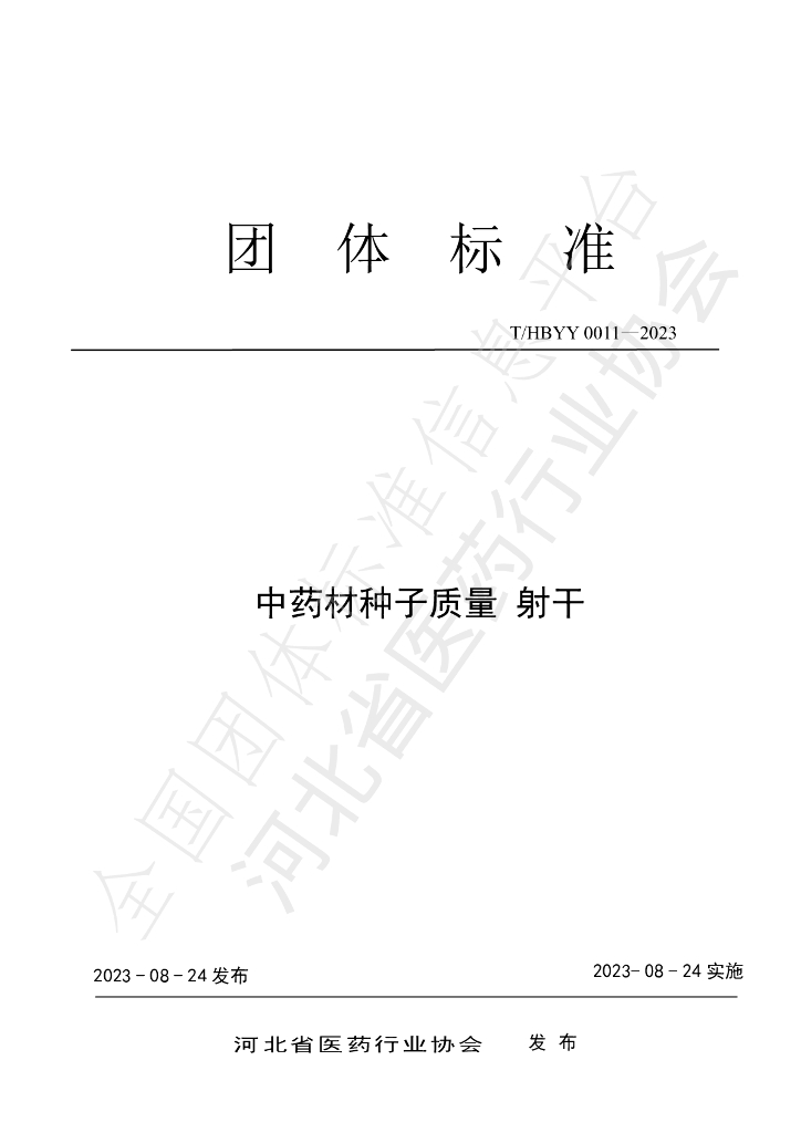 T/HBYY 0011-2023 标准预览