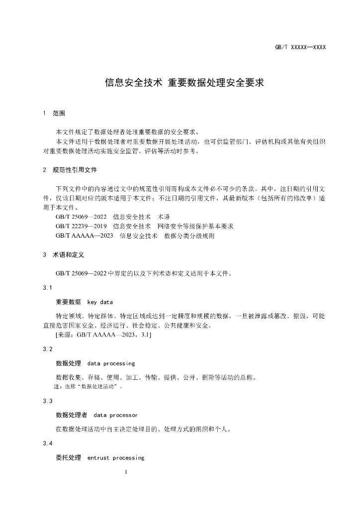 GB 信息安全技术 标准预览