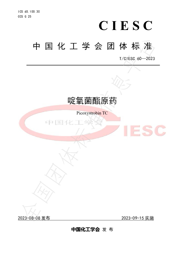 T/CIESC 60-2023 标准预览