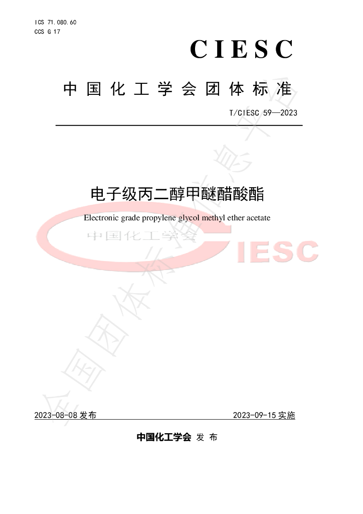T/CIESC 59-2023 标准预览