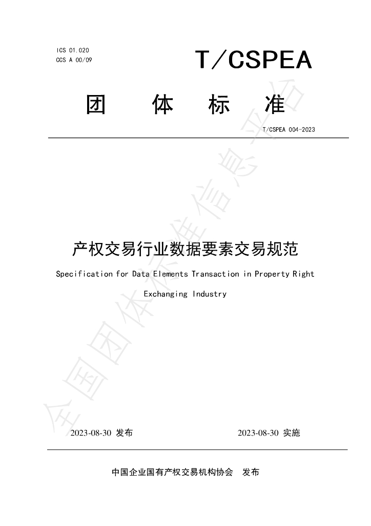 T/CSPEA 004-2023 标准预览