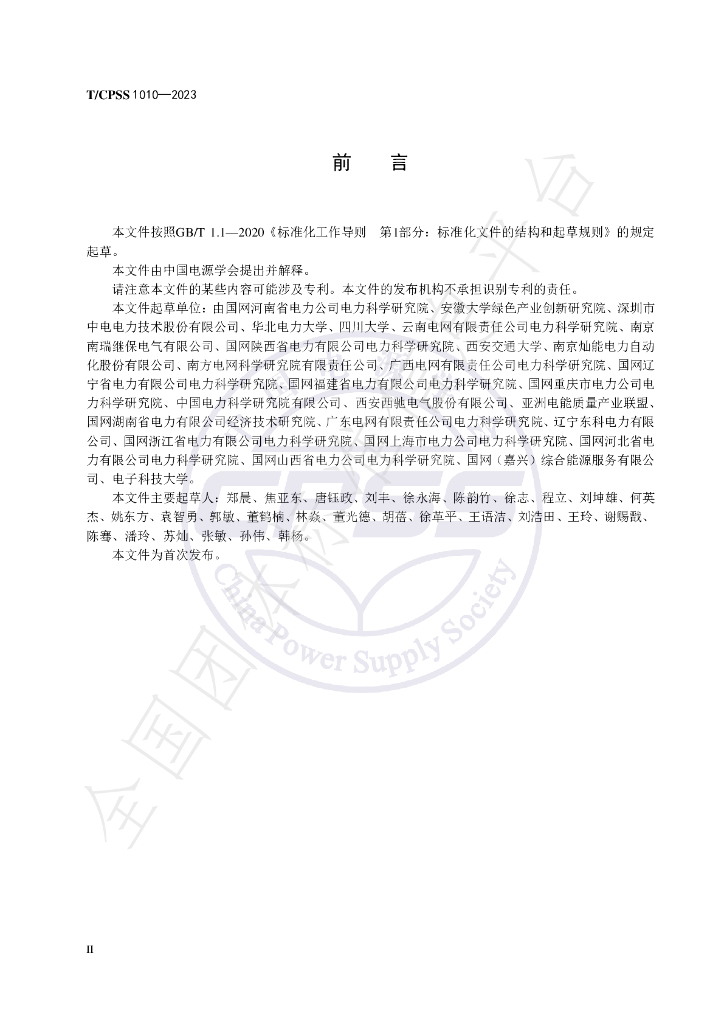 T/CPSS 1010-2023 标准预览